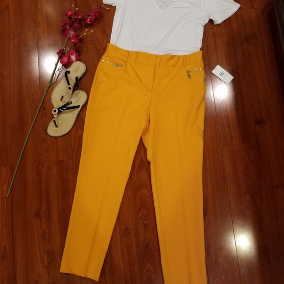 Chaus Tumeric Pants Sizes 10 - Picture 2 of 8